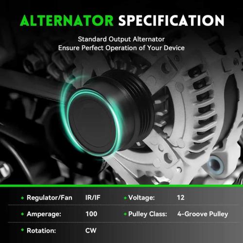 Alternator 2.5L L4