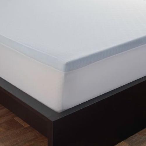 Size Full Therapedic 2-Inch Swirl Gel Memory Foam Full Mattress Topper