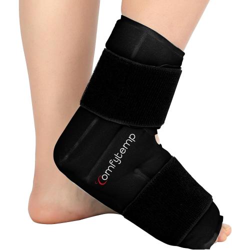 Comfytemp Ankle Foot Ice Pack Wrap for Plantar Fasciitis Relief, Feet Pain