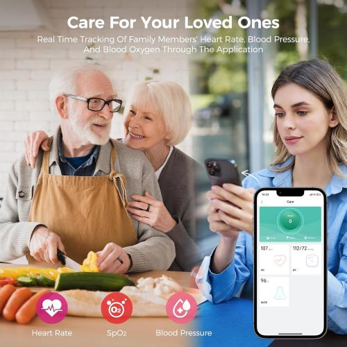 Smart Ring for Women & Men, Health Tracker Ring, Fitness Tracker Ring