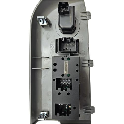 Master Window Switch and Gray Bezel Assembly for 2004-2008 Ford F-150 F150