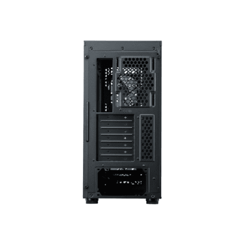 Cooler Master Elite 502 ATX High Airflow Minimalist PC Case, 410mm GPU Max, Compatible RTX 5090|RX 7090 XT, 360mm AIO Max, Type C, Tempered Glass, Triple 120mm aRGB PWM Fan, Intakes Grill