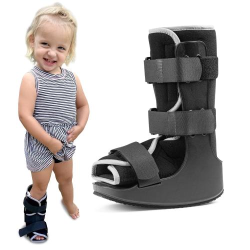 Pediatric Walking Boot For Kids - Sprained Ankle Pediatric Ankle Brace - Kids Walking Boot - Fits Children Ages 6.5-8 Years Old