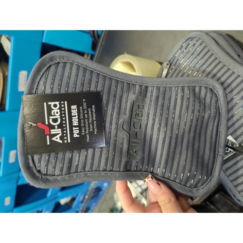All-Clad Cotton Pot Holder, 2 Pack, Pewter