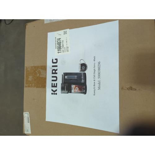 Keurig K-Brew Chill Iced or Hot Single-Serve K-Cup Coffee Maker