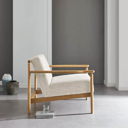 Vachakan Fabric Accent Arm Chair