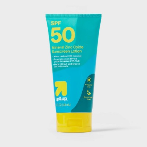 Mineral Sunscreen Lotion - SPF 50 - 5oz - up&up™