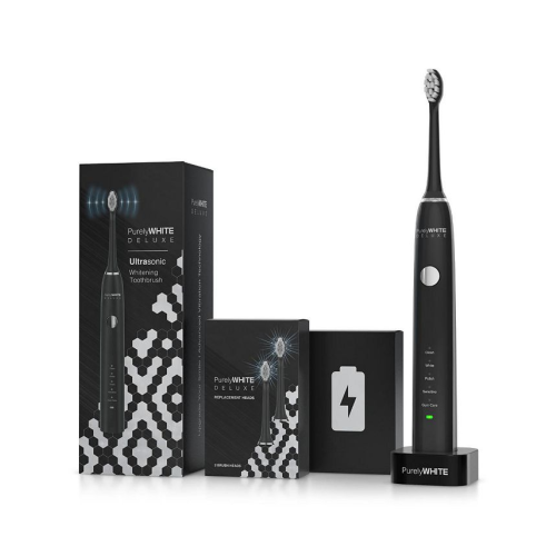 PurelyWHITE DELUXE Ultra Series Rechargeable Electric Toothbrush - Black - ONE SIZE