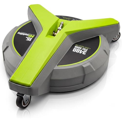 HiClean 15 Universal Pressure Washer Surface Cleaner with Wheels, 3400 PSI