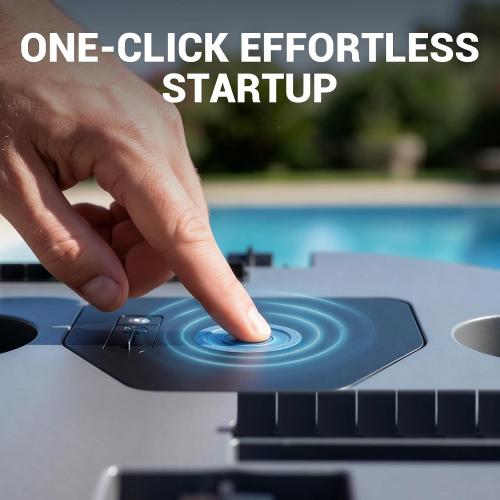 Steelite S7 Cordless Robotic Pool Cleaner for Above Ground Pools