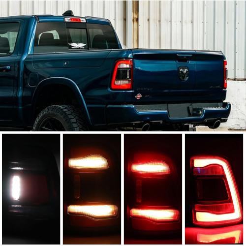 LED Tail Light Compatible With 2019-2024 Dodge Ram 1500 Driver Side