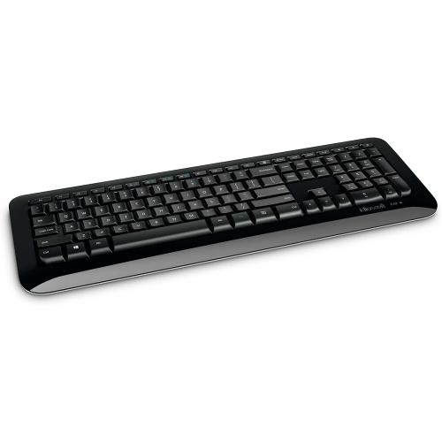 Microsoft Wireless Keyboard 850 Special Edition with AES - Black. Wireless Keyboard. Snap-In USB Transceiver