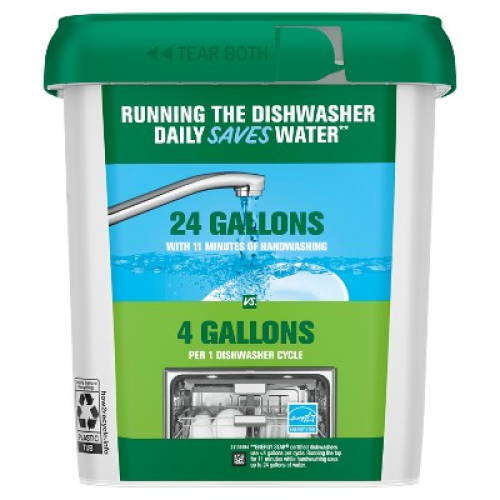 Cascade Free & Clear Action Pacs Dishwasher Detergent Tablets - Lemon Essence - 47ct