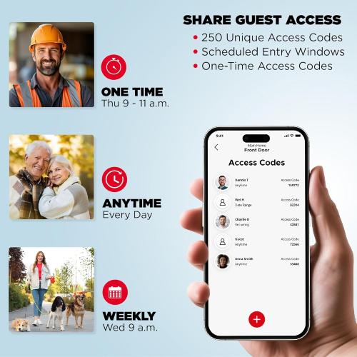 Kwikset Halo Wi-Fi Smart Lock, Keyless Entry Door Deadbolt, Geofence Auto-Unlock, Grade AAA Certified, No Hub Required Easy Install, Satin Nickel Lifetime Finish Warranty, Touchscreen