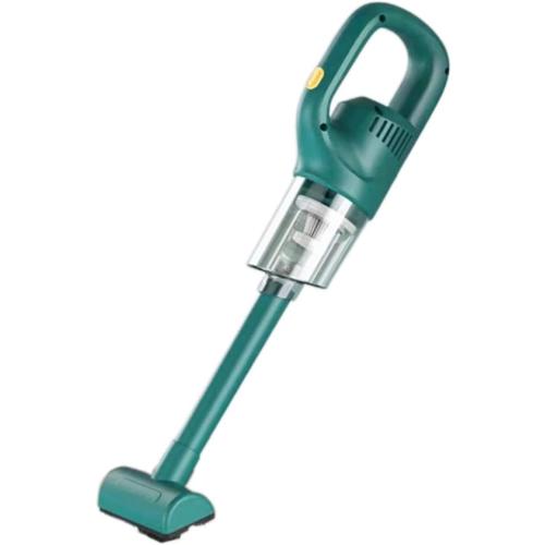 Hand Held Vacuum, 50000Pa Wireless Car Handheld Vacuum Cleaner Portable Powerful Suction Wet and Dry Smart Cordless Interior Cleaner Accessories (Color : Green)