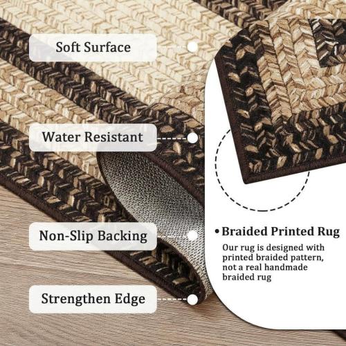 Washable Rug 10x 13  Living Room Bedroom Rugs