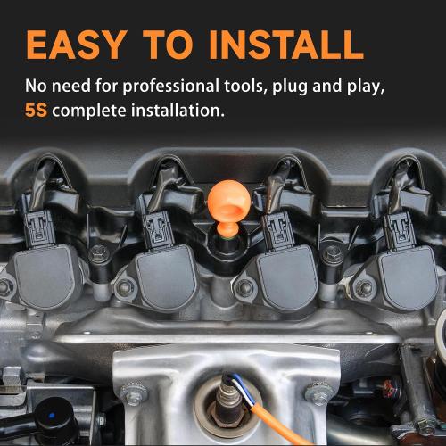 Ignition Coil Pack and Iridium Spark Plugs for 1.4L Turbo Compatible with Buick Encore 2013-2021 & Chevy Trax Cruze Sonic 2011 2012 2013 2014 2015 2016 2017 2018 2019 2020 2021, Replace OE UF669, 2667