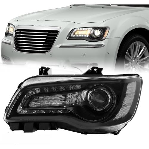 TUSDAR Headlight Assembly Compatible with 2015-2023 Chrysler 300/300C