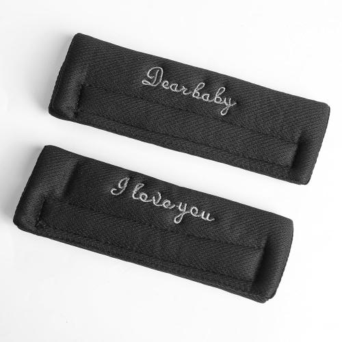 Easicozi Shoulder Crotch Pad Compatible with Car Seat Stroller High Chair, Harness & Strap Comfort Cushion (Big Size)