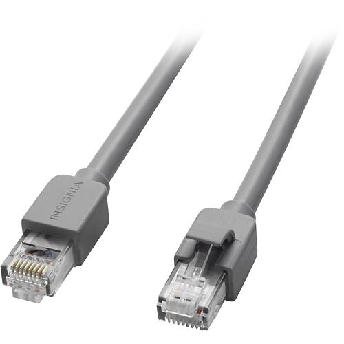 Insignia™ - 50' Cat-6 Ethernet Cable - Gray