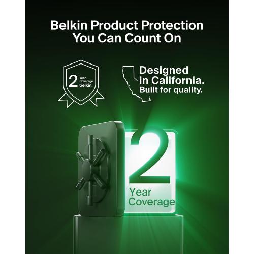 Belkin USB C to HDMI Adapter   USBC Charging Port to Charge While You Display, Supports 4K UHD Video, Passthrough Power up to 60W for Connected Devices, Compatible with MacBook, iPad, Windows