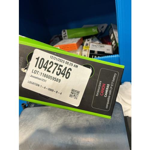 Digipower - BP-LPE17 digital camera battery & charger kit, Replacement for Canon LP-E17 battery pack - Black