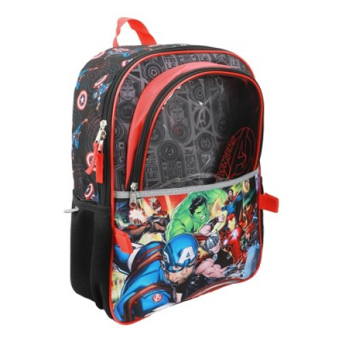 Avengers Kids' 15.5L Backpack with HP - Black