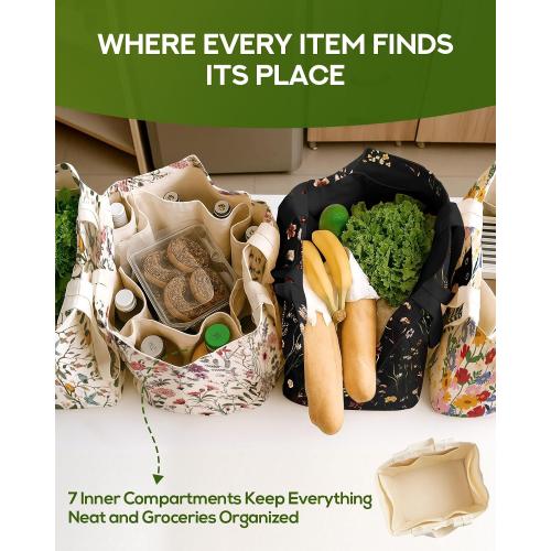 Miss Adola Extra Large Canvas Grocery Tote Bag