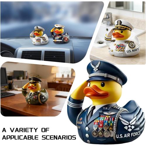 Military Rubber Duck, Uniform Tribute to Veterans (d)