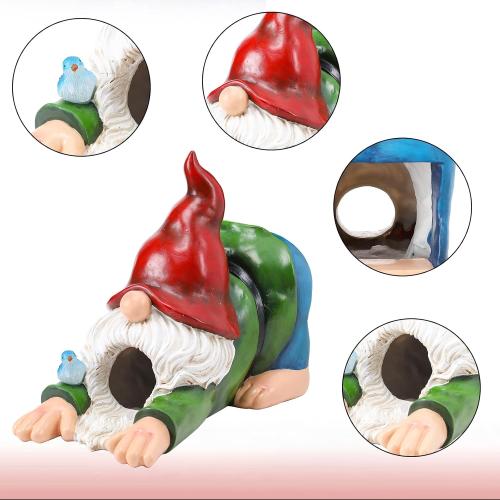 Gnome Gutter Downspout Extensions, Gutter Downspout Decorative Garden Decor