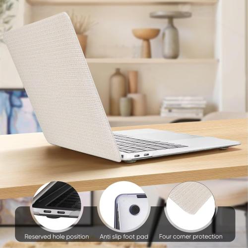 Fancity Case for MacBook Air 13.3 Touch ID A2337 M1 A2179 A1932, 2018-2021