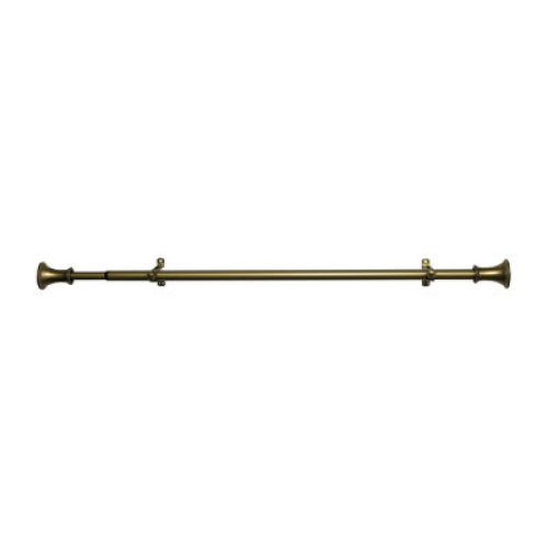 Camino ¾ Adjustable Curtain Rod with Fairmont Finial