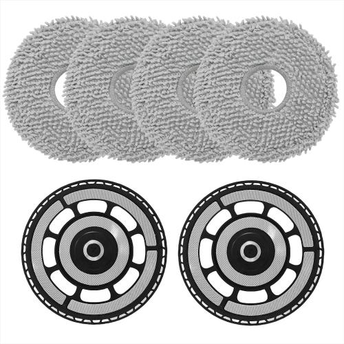 Mop Bracket Kit Compatible with Roborock Saros 10R, Saros Z70 Robot Vacuum