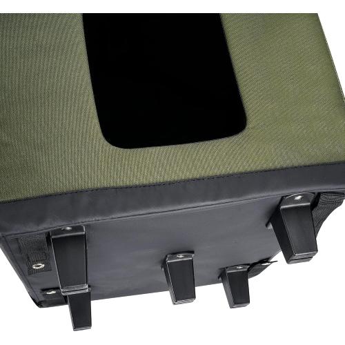 Color Green Heated Cat House for Outside - Cat Houses for Outdoor Cats - Heated Cat House - Outdoor Cat House - Cat Houses for Indoor Cats