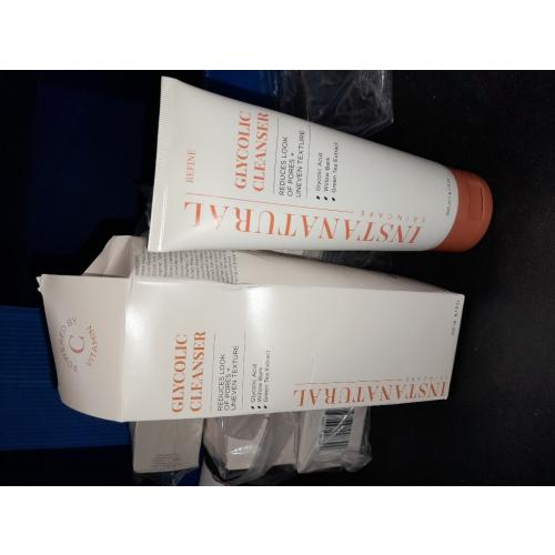 InstaNatural Glycolic Acid Cleanser Face Wash for Women & Men, Gently Exfoliating, Pore Minimizer, Anti Aging, Blackhead Remover, Acne Facial Treatment with Botanical Extracts, 6.7 Fl Oz