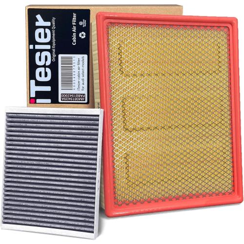 Engine & Cabin Air Filter for 2014-2018 Silverado 1500 Sierra 1500