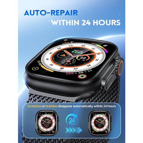 Misxi Soft TPU Screen Protector for 49mm Apple Watch Ultra 3/Ultra 2/Ultra