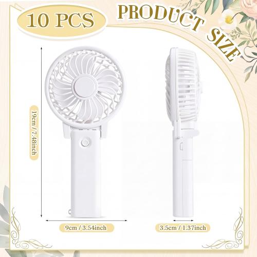 Handheld Mini Fans Bulk for Wedding Favor,Classic