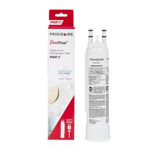 Refrigerator Air and Water Filter Combo Kit for Frigidaire and Frigidaire Gallery 2-Pack
