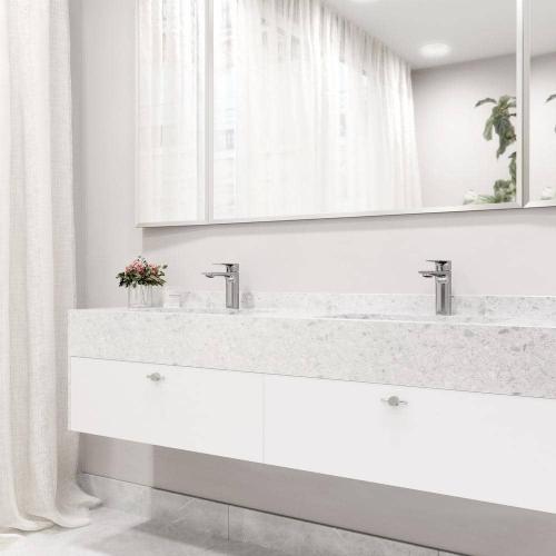 Davidson Single Handle Single-Hole Bathroom Faucet in Chrome