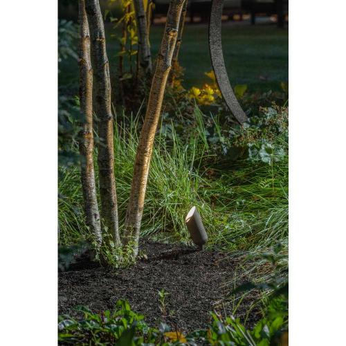 LumaCORE 475 Lumens Black Hardwired 7.5-Watt 3K LED Outdoor Spotlight with Integrated LED