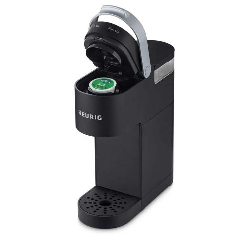K Mini Basic Black Single Serve Coffee Maker with automatic shut off