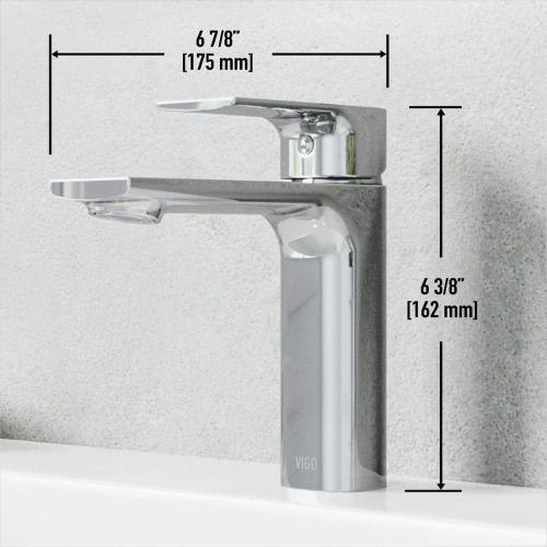 Davidson Single Handle Single-Hole Bathroom Faucet in Chrome