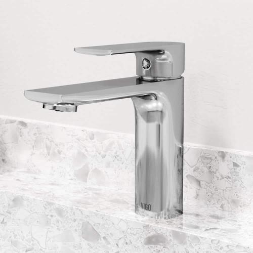 Davidson Single Handle Single-Hole Bathroom Faucet in Chrome