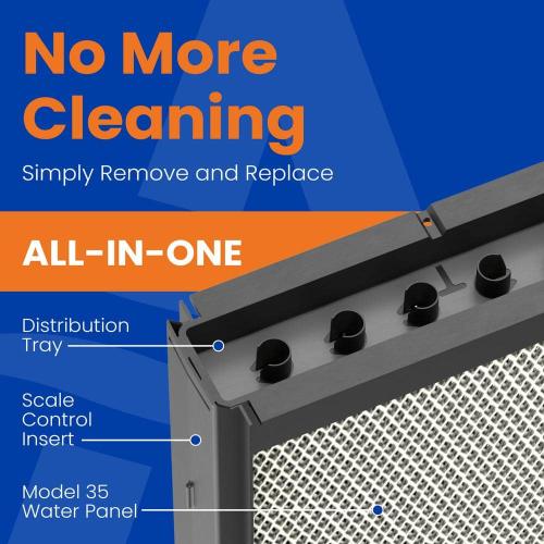 AprilAire 35 Series 10.4 in. Whole-House Water Panel Assembly Replacement Kit for Humidifier Models 700,700A, 700M (1-count)