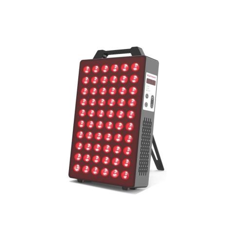 Color Black Red Light Therapy, 630/660/810/830/850nm 5 Wavelengths Red Near Infrared Light Device with 60 Dual Chip Clinical Grade LEDs, Remote Control, Timer for Face, Body, Pain Relief, BO-300