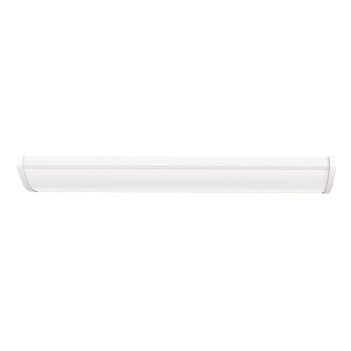 Lithonia Lighting 4 ft. 4000/5000/6000 Lumens Integrated LED Triac Dimming White Wraparound Light, Switchable Color Temperature (Dent; see the picture)