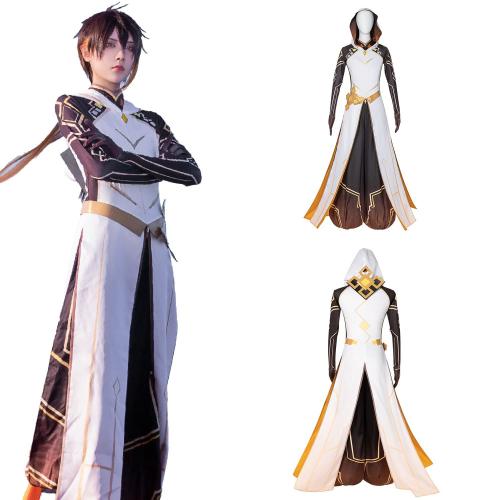 Genshin Impact Cosplay All Characters People Outfits Halloween (Rex Lapis Zhongli L)