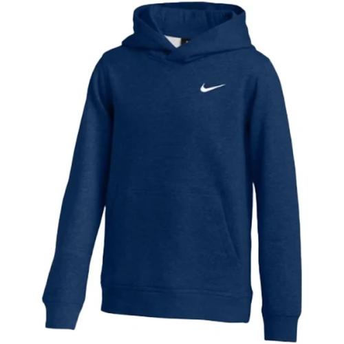 S Nike Youth Fleece Pullover Hoodie (Blue, small)
