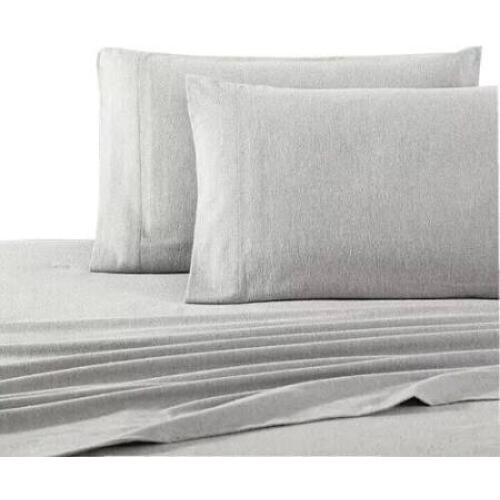 UGG Flannel Queen Sheet Set in Grey Plaid